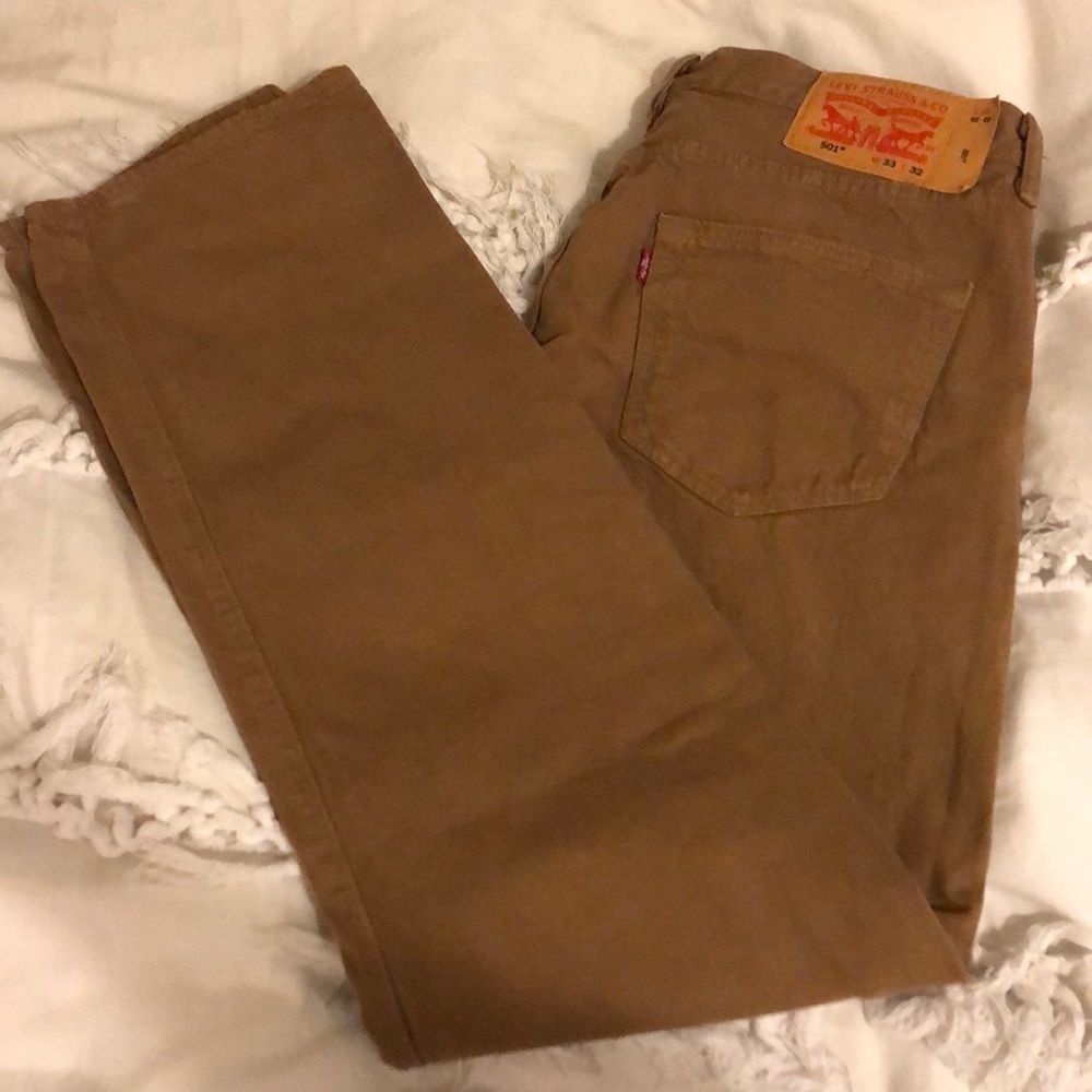 Levi 501 khakis
